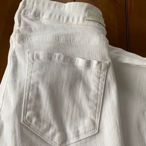 Paige White Flare Jeans